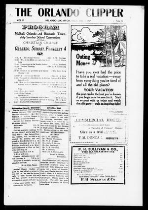 The Orlando Clipper (Orlando, Okla.), Vol. 11, No. 9, Ed. 1 Friday, February 2, 1917