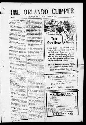 The Orlando Clipper (Orlando, Okla.), Vol. 11, No. 6, Ed. 1 Friday, January 12, 1917