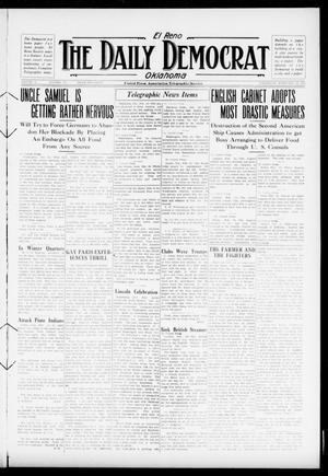 El Reno The Daily Democrat Oklahoma (El Reno, Okla.), Vol. 24, No. 301, Ed. 1 Wednesday, February 24, 1915