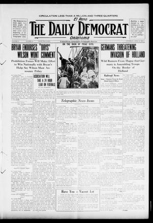 El Reno The Daily Democrat Oklahoma (El Reno, Okla.), Vol. 25, No. 26, Ed. 1 Thursday, April 8, 1915