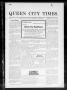 Newspaper: Queen City Times. (Agra, Okla.), Vol. 5, No. 25, Ed. 1 Thursday, Marc…