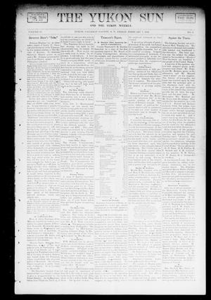 Primary view of object titled 'The Yukon Sun And The Yukon Weekly. (Yukon, Okla. Terr.), Vol. 10, No. 6, Ed. 1 Friday, February 7, 1902'.
