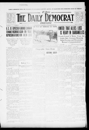 El Reno The Daily Democrat Oklahoma (El Reno, Okla.), Vol. 25, No. 47, Ed. 1 Monday, May 3, 1915