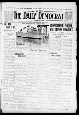 El Reno The Daily Democrat Oklahoma (El Reno, Okla.), Vol. 25, No. 62, Ed. 1 Thursday, May 20, 1915
