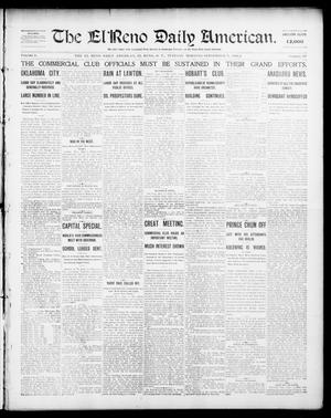 Primary view of object titled 'The El Reno Daily American. (El Reno, Okla. Terr.), Vol. 1, No. 49, Ed. 1 Tuesday, September 3, 1901'.