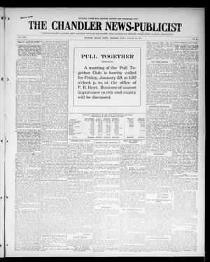 Primary view of object titled 'The Chandler News-Publicist (Chandler, Okla.), Vol. 24, No. 20, Ed. 1 Friday, January 29, 1915'.