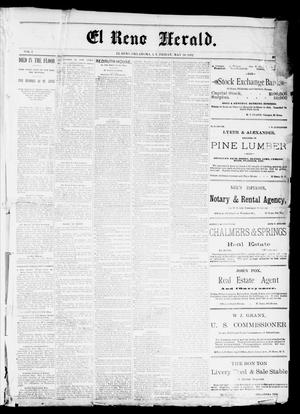 El Reno Herald. (El Reno, Okla., Indian Terr.), Vol. 3, No. [49], Ed. 1 Friday, May 20, 1892