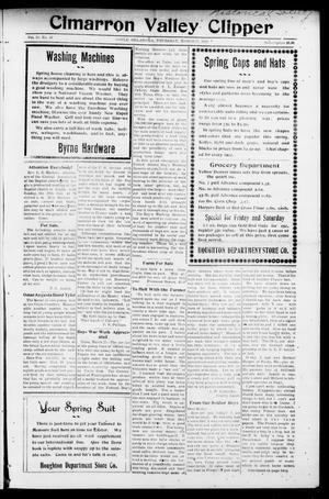 Cimarron Valley Clipper (Coyle, Okla.), Vol. 18, No. 46, Ed. 1 Thursday, March 27, 1919