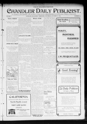 Chandler Daily Publicist. (Chandler, Okla. Terr.), Vol. 2, No. 183, Ed. 1 Saturday, October 31, 1903