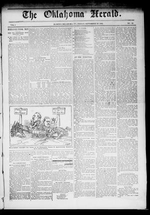 The Oklahoma Herald. (El Reno, Okla. Terr.), Vol. 4, No. 32, Ed. 1 Friday, September 16, 1892