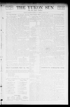The Yukon Sun And The Yukon Weekly. (Yukon, Okla. Terr.), Vol. 10, No. 17, Ed. 1 Friday, April 25, 1902