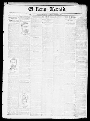 El Reno Herald. (El Reno, Okla., Indian Terr.), Vol. 3, No. [19], Ed. 1 Friday, October 23, 1891