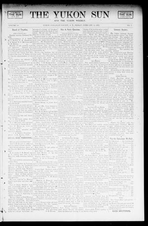 The Yukon Sun And The Yukon Weekly. (Yukon, Okla. Terr.), Vol. 10, No. 7, Ed. 1 Friday, February 14, 1902