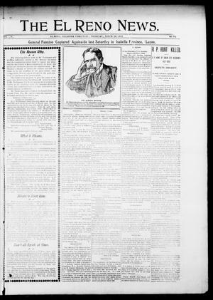 Primary view of object titled 'The El Reno News. (El Reno, Okla. Terr.), Vol. 5, No. 52, Ed. 1 Thursday, March 28, 1901'.
