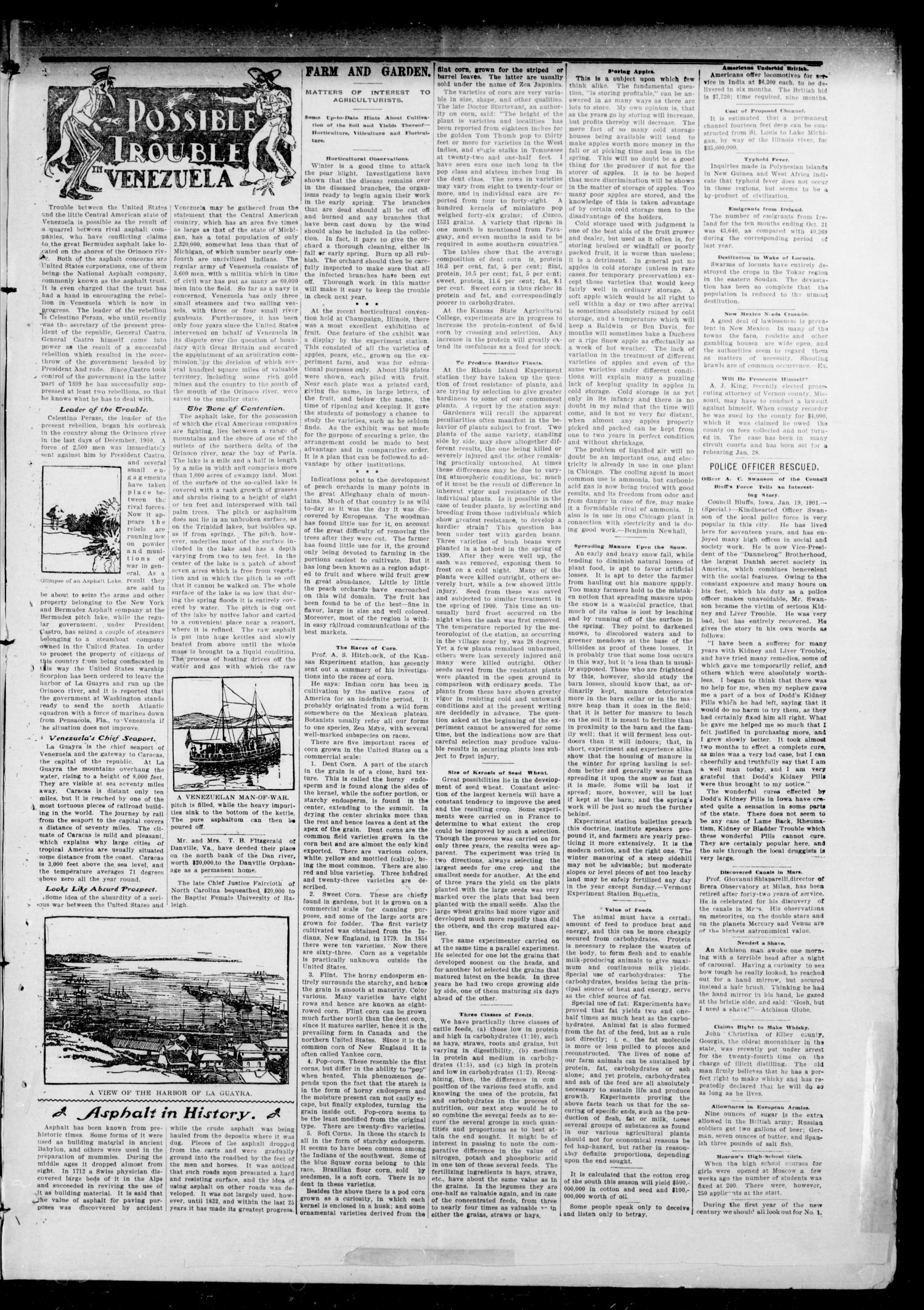 The El Reno News. (El Reno, Okla. Terr.), Vol. 5, No. 43, Ed. 1 Thursday, January 24, 1901
                                                
                                                    [Sequence #]: 3 of 8
                                                
