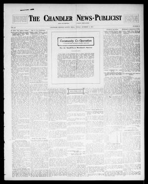 Primary view of object titled 'The Chandler News-Publicist (Chandler, Okla.), Vol. 23, No. 3, Ed. 1 Friday, October 3, 1913'.