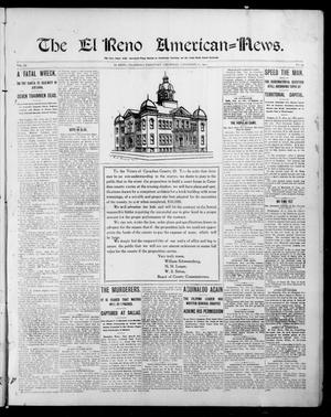 The El Reno American--News. (El Reno, Okla. Terr.), Vol. 6, No. 34, Ed. 1 Thursday, November 21, 1901