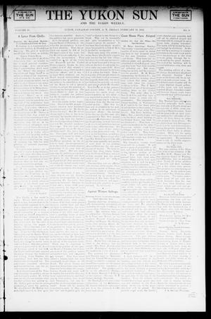 The Yukon Sun And The Yukon Weekly. (Yukon, Okla. Terr.), Vol. 10, No. 9, Ed. 1 Friday, February 28, 1902