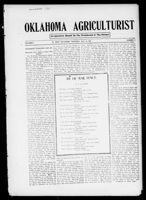 Primary view of object titled 'Oklahoma Agriculturist (El Reno, Okla.), Vol. 2, No. 5, Ed. 1 Thursday, May 16, 1907'.