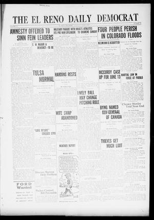 The El Reno Daily Democrat (El Reno, Okla.), Vol. 31, No. 43, Ed. 1 Saturday, June 4, 1921