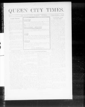 Queen City Times. (Agra, Okla.), Vol. 4, No. 26, Ed. 1 Thursday, March 10, 1910