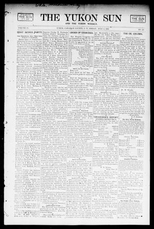Primary view of object titled 'The Yukon Sun And The Yukon Weekly. (Yukon, Okla. Terr.), Vol. 10, No. 27, Ed. 1 Friday, July 4, 1902'.