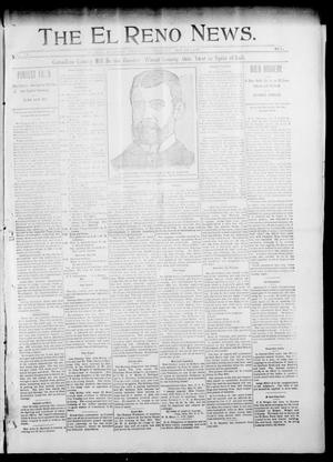 Primary view of object titled 'The El Reno News. (El Reno, Okla. Terr.), Vol. 6, No. 8, Ed. 1 Thursday, May 23, 1901'.