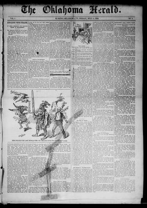 The Oklahoma Herald. (El Reno, Okla. Terr.), Vol. 4, No. 4, Ed. 1 Friday, July 8, 1892