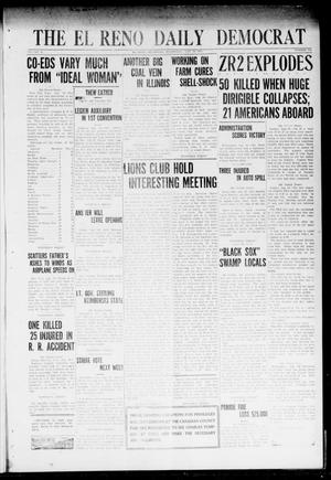 The El Reno Daily Democrat (El Reno, Okla.), Vol. 31, No. 111, Ed. 1 Wednesday, August 24, 1921