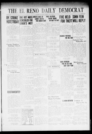The El Reno Daily Democrat (El Reno, Okla.), Vol. 31, No. 115, Ed. 1 Monday, August 29, 1921