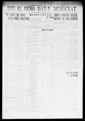 The El Reno Daily Democrat (El Reno, Okla.), Vol. 31, No. 118, Ed. 1 Thursday, September 1, 1921