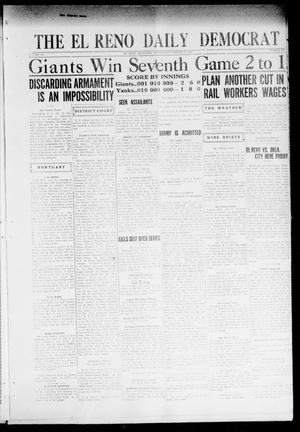 The El Reno Daily Democrat (El Reno, Okla.), Vol. 31, No. 151, Ed. 1 Wednesday, October 12, 1921