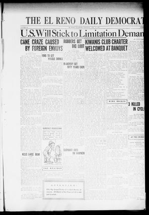 The El Reno Daily Democrat (El Reno, Okla.), Vol. 31, No. 183, Ed. 1 Saturday, November 19, 1921