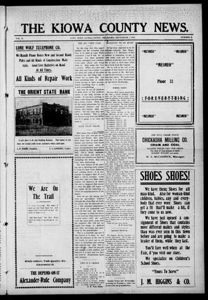 The Kiowa County News. (Lone Wolf, Okla.), Vol. 15, No. 41, Ed. 1 Thursday, September 7, 1916