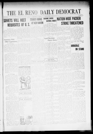 The El Reno Daily Democrat (El Reno, Okla.), Vol. 31, No. 189, Ed. 1 Monday, November 28, 1921