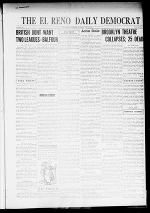 The El Reno Daily Democrat (El Reno, Okla.), Vol. 31, No. 190, Ed. 1 Tuesday, November 29, 1921
