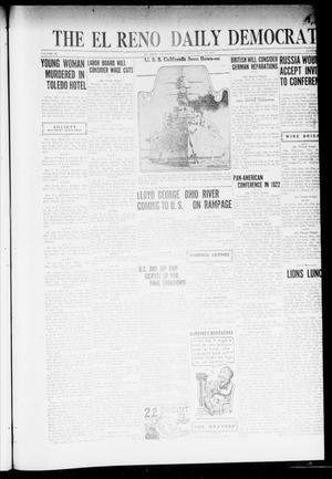 The El Reno Daily Democrat (El Reno, Okla.), Vol. 31, No. 191, Ed. 1 Wednesday, November 30, 1921