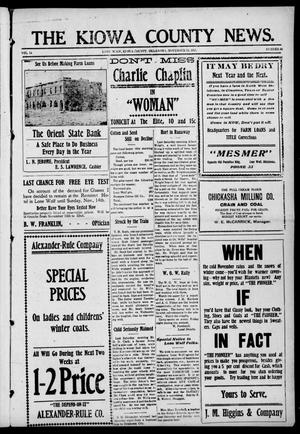 Primary view of object titled 'The Kiowa County News. (Lone Wolf, Okla.), Vol. 14, No. 50, Ed. 1 Thursday, November 11, 1915'.