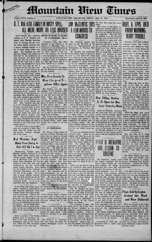 Mountain View Times (Mountain View, Okla.), Vol. 26, No. 4, Ed. 1 Friday, May 30, 1924