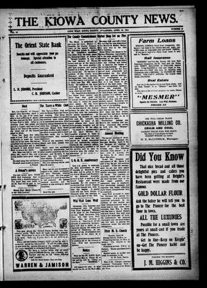 The Kiowa County News. (Lone Wolf, Okla.), Vol. 13, No. 19, Ed. 1 Thursday, April 16, 1914