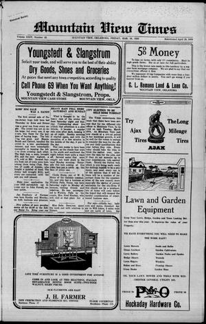Mountain View Times (Mountain View, Okla.), Vol. 24, No. 45, Ed. 1 Friday, March 16, 1923