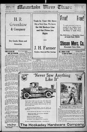 Mountain View Times (Mountain View, Okla.), Vol. 24, No. 25, Ed. 1 Friday, October 27, 1922