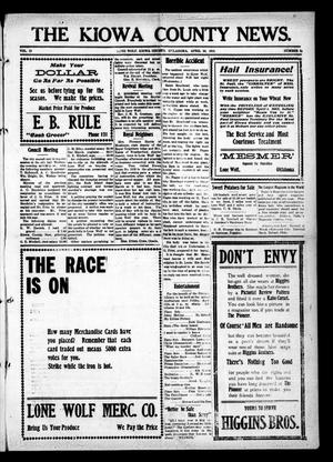 The Kiowa County News. (Lone Wolf, Okla.), Vol. 12, No. 20, Ed. 1 Thursday, April 10, 1913