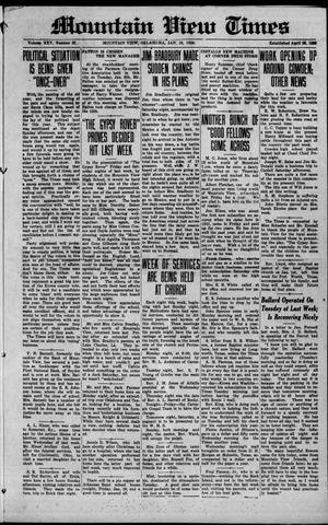 Mountain View Times (Mountain View, Okla.), Vol. 25, No. 37, Ed. 1 Friday, January 18, 1924