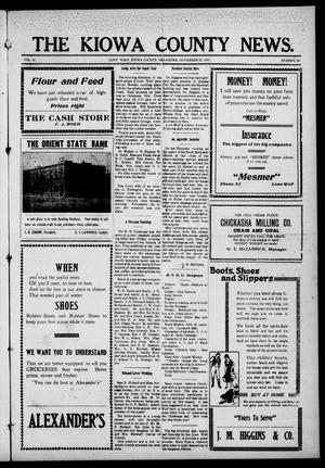 The Kiowa County News. (Lone Wolf, Okla.), Vol. 15, No. 52, Ed. 1 Thursday, November 23, 1916