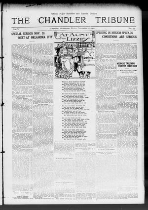 The Chandler Tribune (Chandler, Okla.), Vol. 10, No. 34, Ed. 1 Friday, November 25, 1910