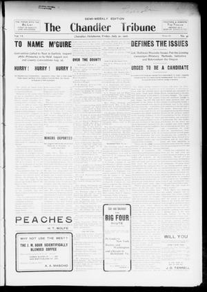 The Chandler Tribune (Chandler, Okla.), Vol. 6, No. 41, Ed. 1 Friday, July 20, 1906