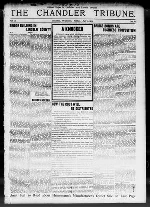 The Chandler Tribune. (Chandler, Okla.), Vol. 9, No. 18, Ed. 1 Friday, July 2, 1909