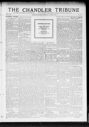 The Chandler Tribune (Chandler, Okla.), Vol. 18, No. 35, Ed. 1 Thursday, October 17, 1918