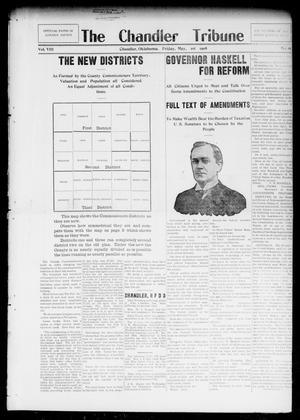 The Chandler Tribune (Chandler, Okla.), Vol. 8, No. 16, Ed. 1 Friday, May 1, 1908